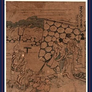 Sandanme, Act three [of the Kanadehon ChA'shingura]. Katsushika, Hokusai, 1760-1849