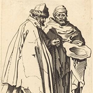 Blind Beggar and Companion. Creator: Unknown