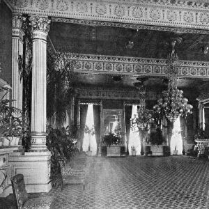 The East Room at the White House, Washington DC, USA, 1908