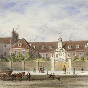 Grey Coat Hospital, Tothill Fields, Westminster, London, c1840