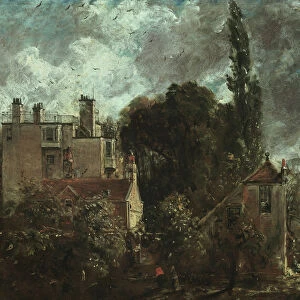 The Grove, or the Admirals House in Hampstead, 1821-1822. Artist: Constable, John (1776-1837)