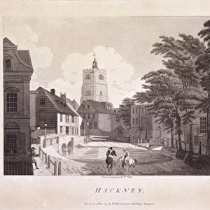 Hackney Brook, Hackney, London, 1791. Artist: William Ellis