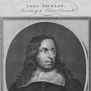 John Thurlow, Secretary to Oliver Cromwell, 1784. Creator: Unknown