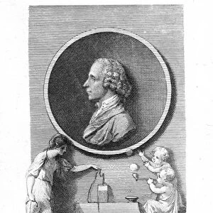 Joseph Priestley, English chemist and Presbyterian minister, 1791. Artist: William Bromley