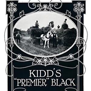 Kidds Premier Black - John Kidd & Co. Ltd. Advert, 1919. Artist: John Kidd & Co