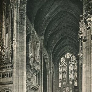 Liverpool Cathedral: The Choir, Looking East. Architect, Sir G. Gilbert Scott, R. A. 1924