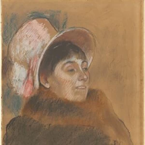 Madame Dietz-Monnin, 1879. Creator: Edgar Degas