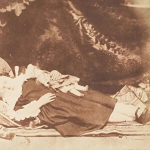 Miss Elizabeth Logan, 1843-47. Creators: David Octavius Hill, Robert Adamson