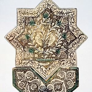 Persian Lustred wall-tiles, pub. 1891. Creator: Henry Wallis (1830-1916)