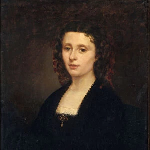Portrait of Athenais Mialaret (1826-1899), 1855