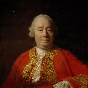 Portrait of David Hume (1711-1776), 1766. Artist: Ramsay, Allan (1713-1784)