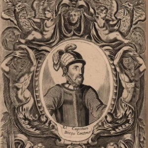 Portrait of Diego Centeno, 1625. Creator: Anonymous