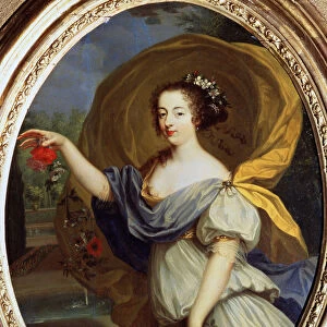 Portrait of Duchess de la Valliere as Flora, 17th century. Artist: Pierre Mignard