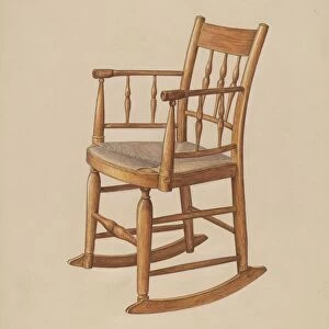 Rocking Chair, 1938. Creator: Dorothy Handy