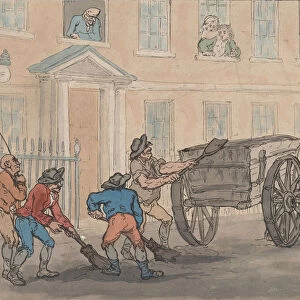 Scavengers Cart, 1788. 1788. Creator: Thomas Rowlandson