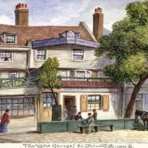 Trinity Square, London, 1867. Artist: JT Wilson