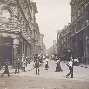 Whitecross Street from Fore Street, London, c1920