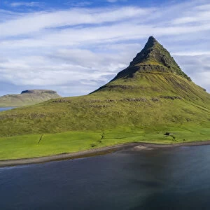 Kirkjufell mountain on the Snaefellsnes Peninsula; Iceland
