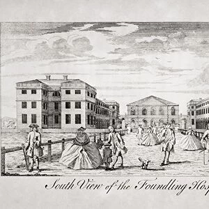 South View Of The Foundling Hospital London 1749