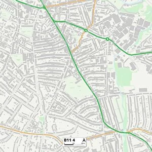 Birmingham B11 4 Map