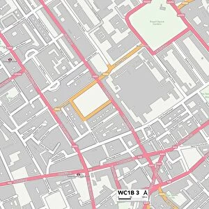Camden WC1B 3 Map