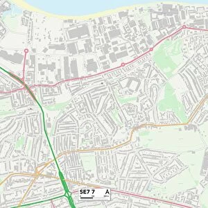 Greenwich SE7 7 Map