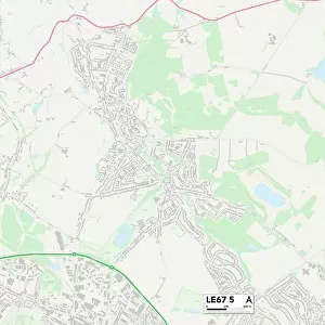 Leicester LE67 5 Map