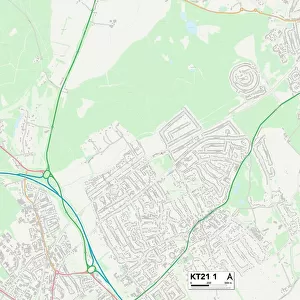 Mole Valley KT21 1 Map