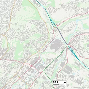 Sheffield S9 1 Map
