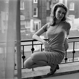 Actress Julie Newmar who played Catwoman in the Batman TV series 1968