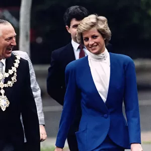 Diana, Princess of Wales opened the Splash Leisure and Fitness Centre in Sheringham