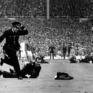 Football FA Cup Final 1966 Fan On Pitch May 1966