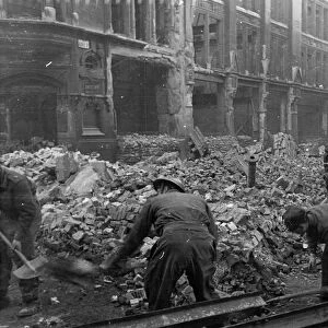 German air raid on the city of London during the Second World War
