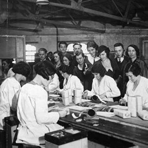 Girls Packing Biscuits at Peek, Frean & Co Limited of Bermondsey, London