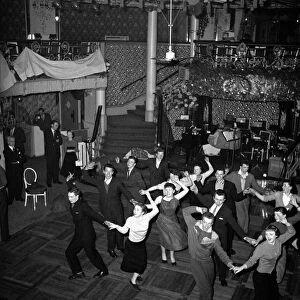 Glasgow Sinners, dancers at the Cafe de Paris. March 1957