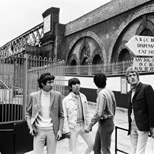 Members of The Who rock group sent their managers to purchase a guard dog at Battersea
