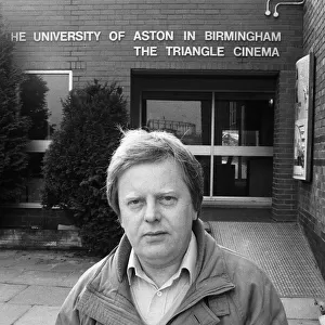 Peter Walsh organiser of the Triangle Cinema at Aston University Gosta Green