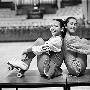 Roller skating champs, Middlesbrough. 1976