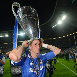Champions League Triumph: Fernando Torres's Goal Secures Victory for Chelsea against Bayern Munich, Munich 2012