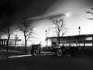 Crystal Palace burning down Crystal Palace burning down