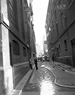 LCC-LFB fatal warehouse fire, Langley Street WC2