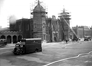 LCC-LFB Fire at the Royal Military Academy, Woolwich