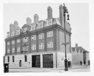 LCC-LFB Isle of Dogs fire station, East London