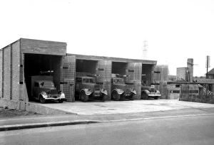 New NFS sub-fire station, Bushey District 34, WW2