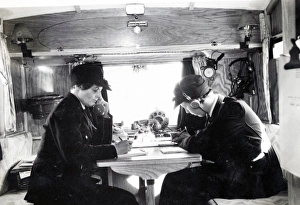 NFS (London Region) Communications caravan, WW2