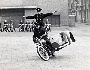 NFS (London Region) dispatch riders display team, WW2
