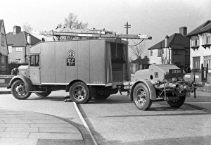 NFS (London) towing unit and trailer pump, WW2