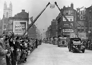 AFS recruitment parade, London, WW2