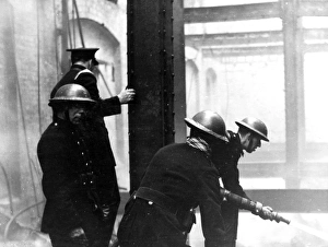 Blitz in City of London -- Bonhill Street