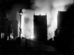 Blitz in the City of London, WW2